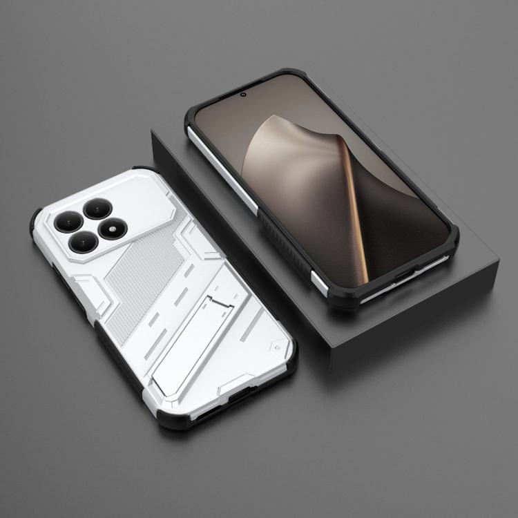 For Redmi K90 / Poco F8 Pro Punk Armor 2 in 1 PC + TPU Phone Case with Holder