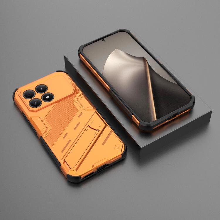 For Redmi K90 / Poco F8 Pro Punk Armor 2 in 1 PC + TPU Phone Case with Holder