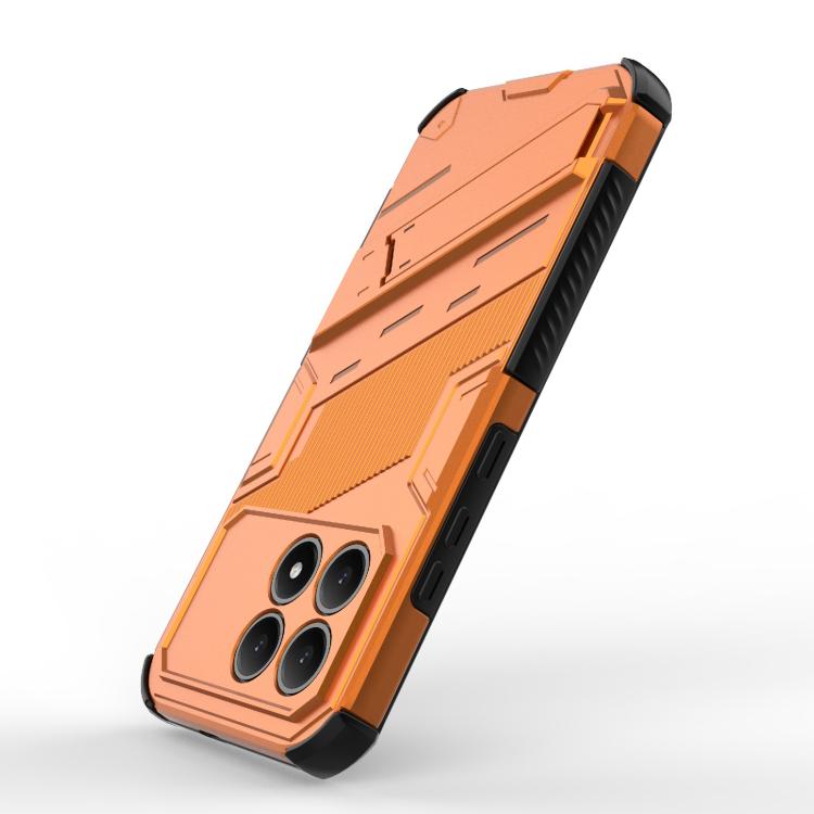 For Redmi K90 / Poco F8 Pro Punk Armor 2 in 1 PC + TPU Phone Case with Holder