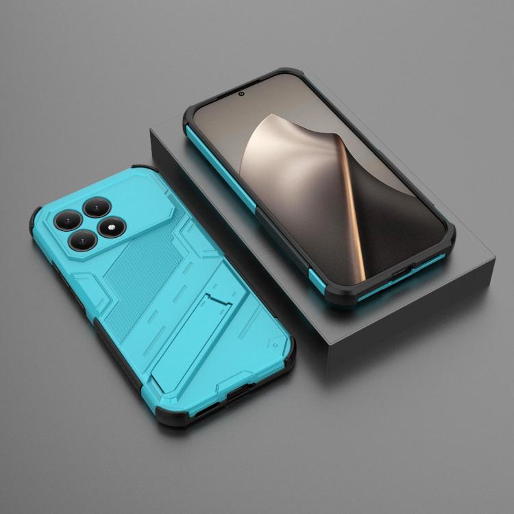 For Redmi K90 / Poco F8 Pro Punk Armor 2 in 1 PC + TPU Phone Case with Holder