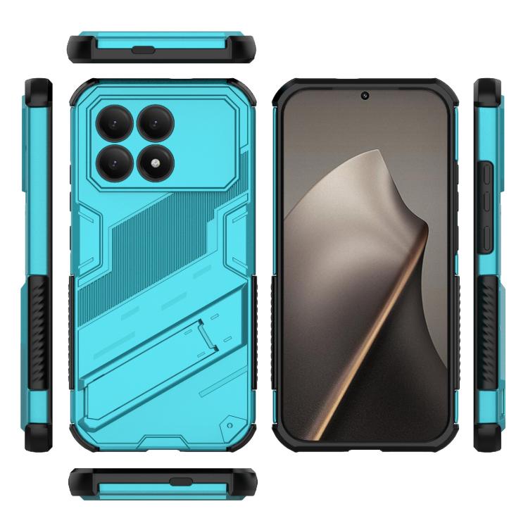 For Redmi K90 / Poco F8 Pro Punk Armor 2 in 1 PC + TPU Phone Case with Holder