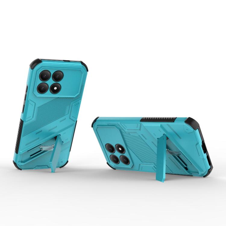 For Redmi K90 / Poco F8 Pro Punk Armor 2 in 1 PC + TPU Phone Case with Holder