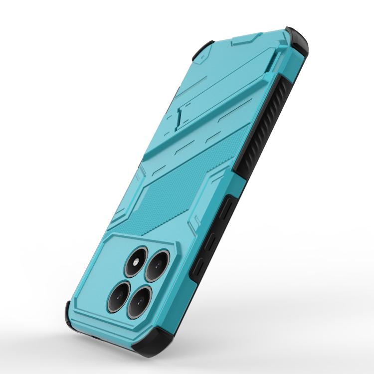 For Redmi K90 / Poco F8 Pro Punk Armor 2 in 1 PC + TPU Phone Case with Holder
