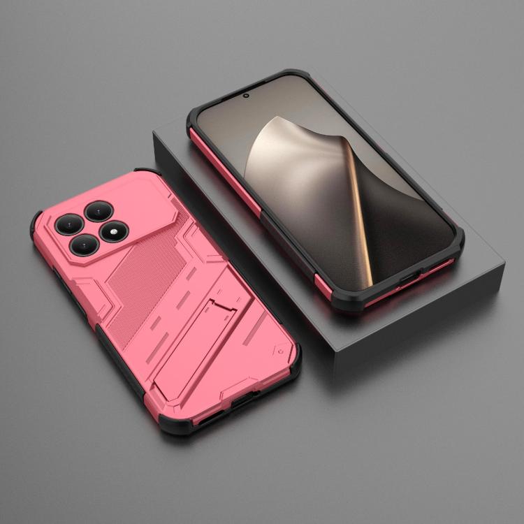 For Redmi K90 / Poco F8 Pro Punk Armor 2 in 1 PC + TPU Phone Case with Holder