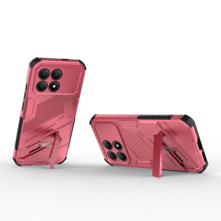 For Redmi K90 / Poco F8 Pro Punk Armor 2 in 1 PC + TPU Phone Case with Holder