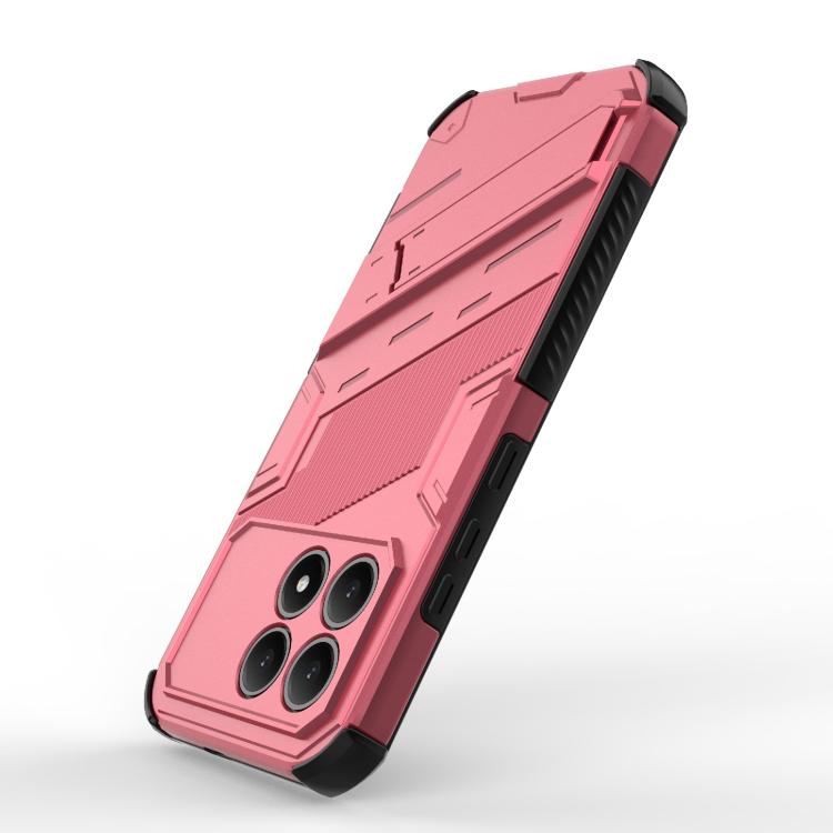 For Redmi K90 / Poco F8 Pro Punk Armor 2 in 1 PC + TPU Phone Case with Holder