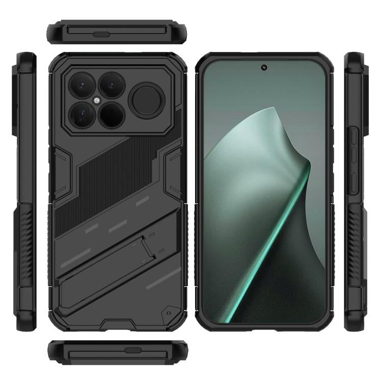 For Redmi K90 Pro Max / Poco F8 Ultra Punk Armor 2 in 1 PC + TPU Phone Case with Holder