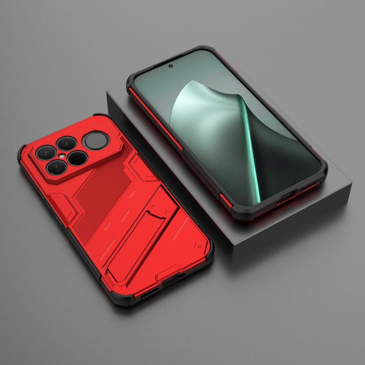 For Redmi K90 Pro Max / Poco F8 Ultra Punk Armor 2 in 1 PC + TPU Phone Case with Holder
