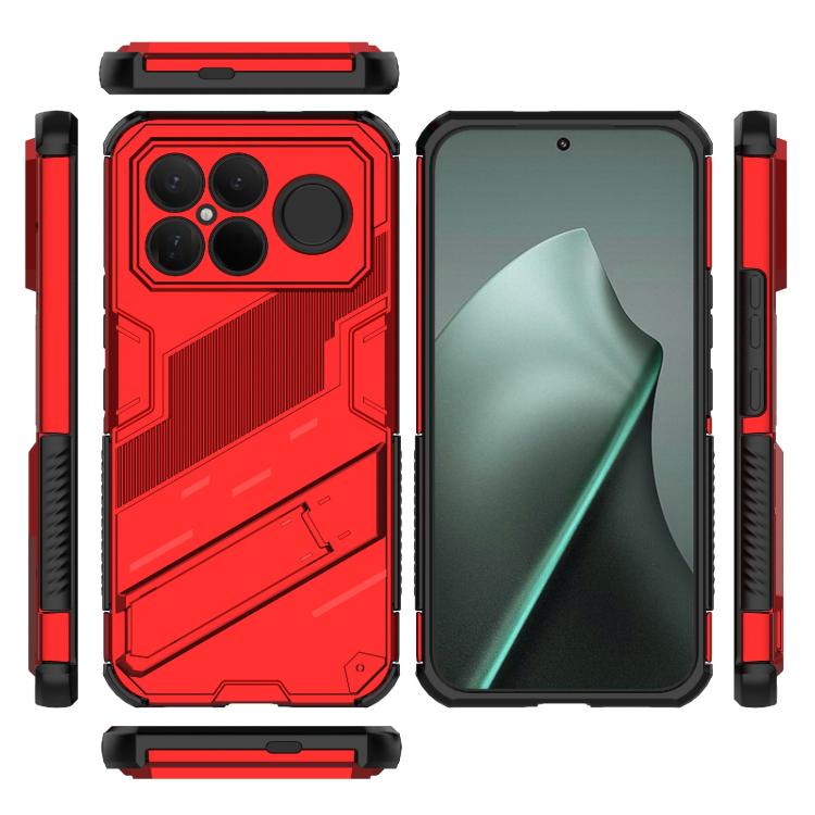 For Redmi K90 Pro Max / Poco F8 Ultra Punk Armor 2 in 1 PC + TPU Phone Case with Holder