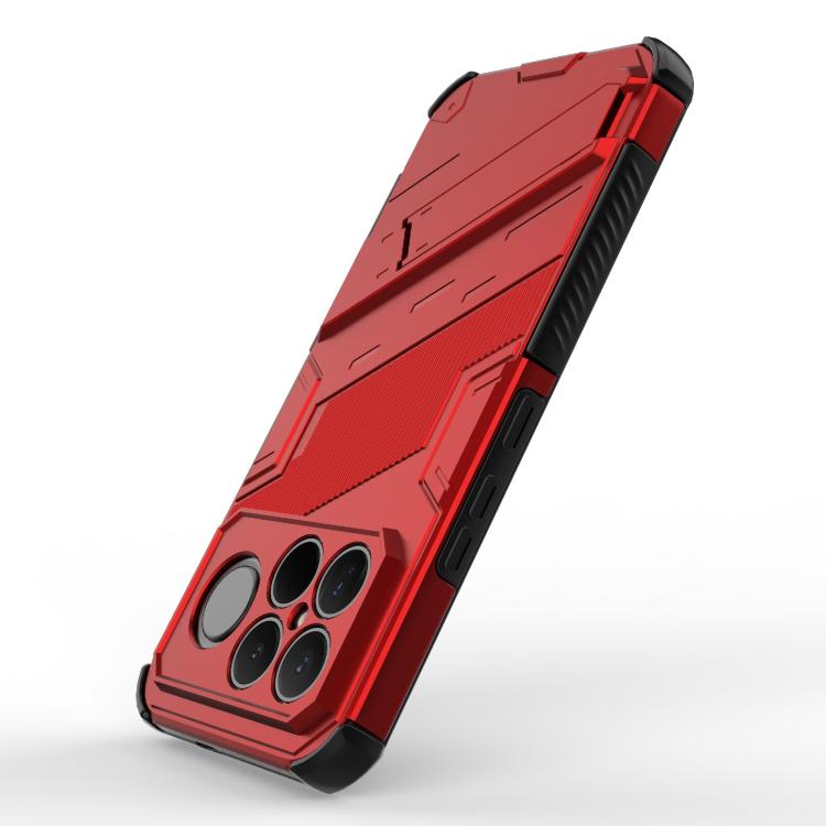 For Redmi K90 Pro Max / Poco F8 Ultra Punk Armor 2 in 1 PC + TPU Phone Case with Holder