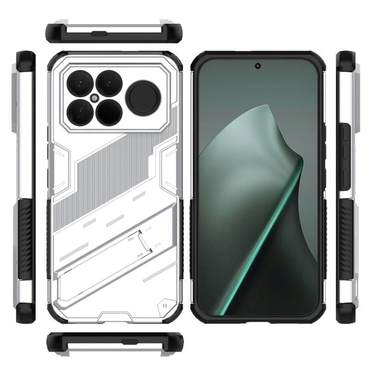 For Redmi K90 Pro Max / Poco F8 Ultra Punk Armor 2 in 1 PC + TPU Phone Case with Holder