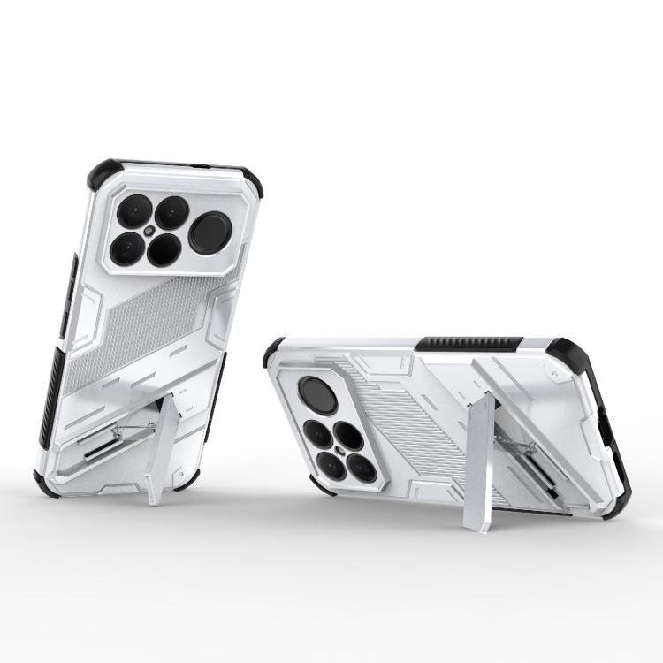 For Redmi K90 Pro Max / Poco F8 Ultra Punk Armor 2 in 1 PC + TPU Phone Case with Holder