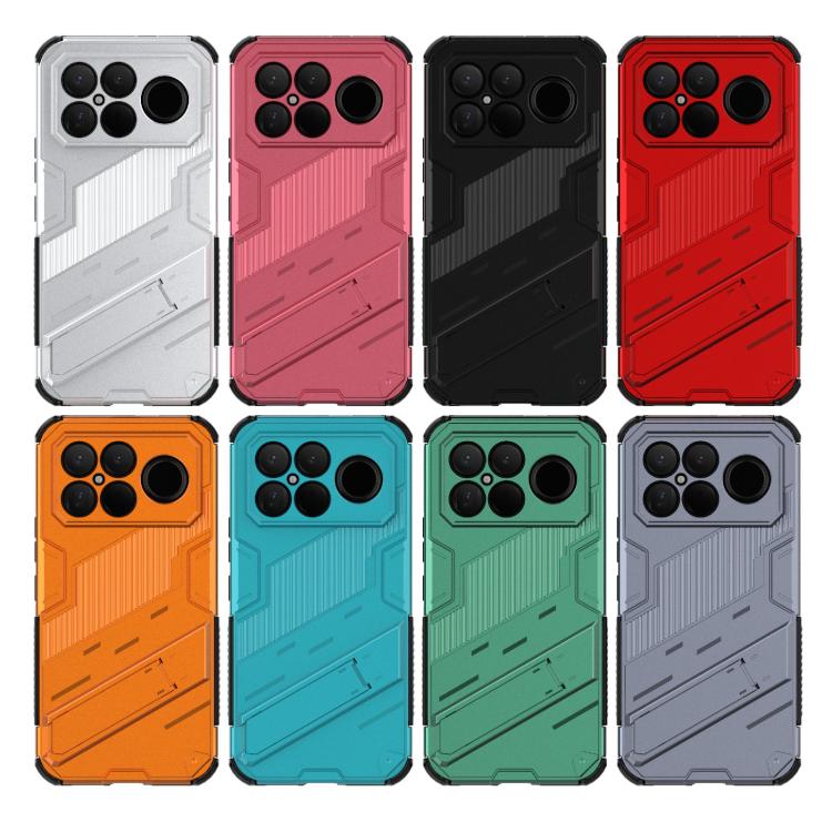 For Redmi K90 Pro Max / Poco F8 Ultra Punk Armor 2 in 1 PC + TPU Phone Case with Holder