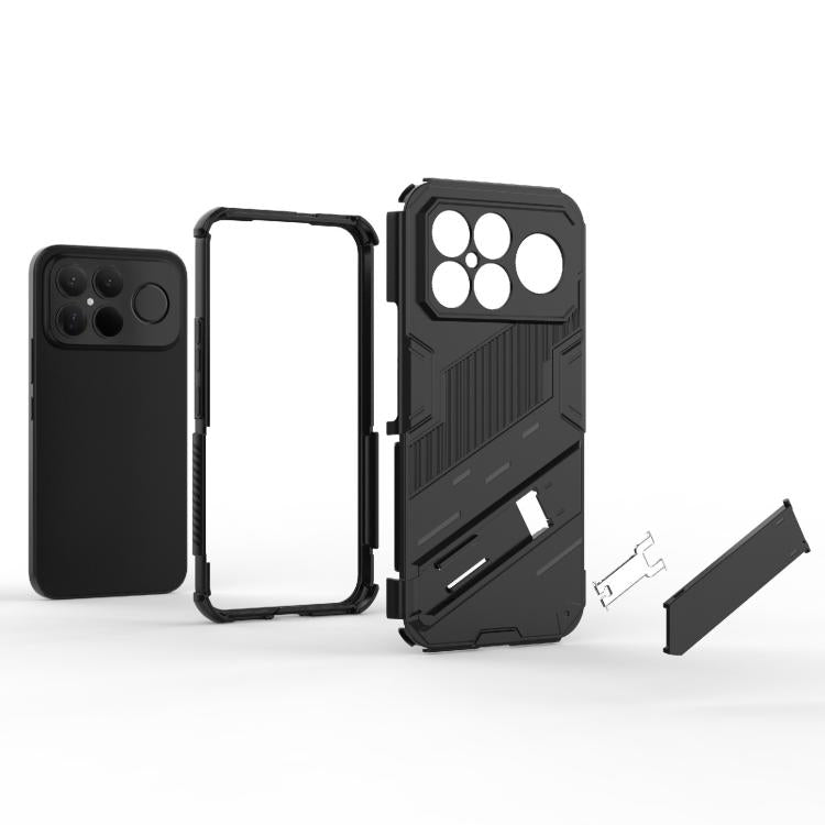 For Redmi K90 Pro Max / Poco F8 Ultra Punk Armor 2 in 1 PC + TPU Phone Case with Holder