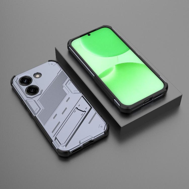 For Redmi Turbo 5 5G / Poco X8 Pro 5G Punk Armor 2 in 1 PC + TPU Phone Case with Holder