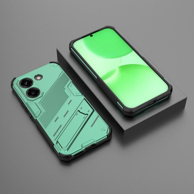 For Redmi Turbo 5 5G / Poco X8 Pro 5G Punk Armor 2 in 1 PC + TPU Phone Case with Holder