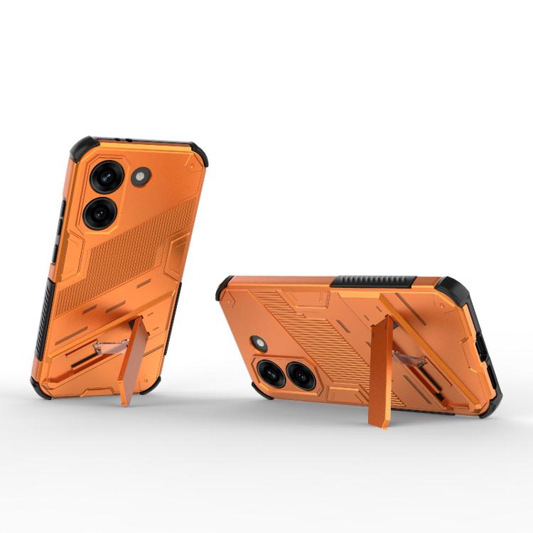 For Redmi Turbo 5 5G / Poco X8 Pro 5G Punk Armor 2 in 1 PC + TPU Phone Case with Holder