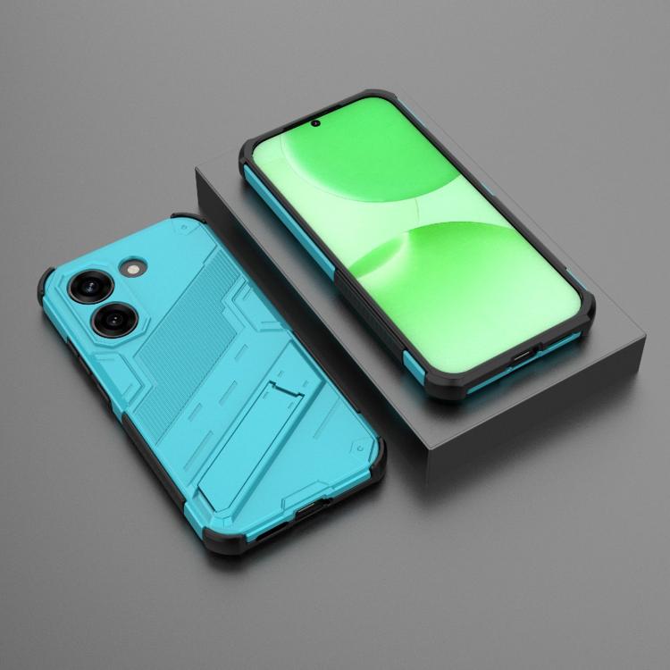 For Redmi Turbo 5 5G / Poco X8 Pro 5G Punk Armor 2 in 1 PC + TPU Phone Case with Holder