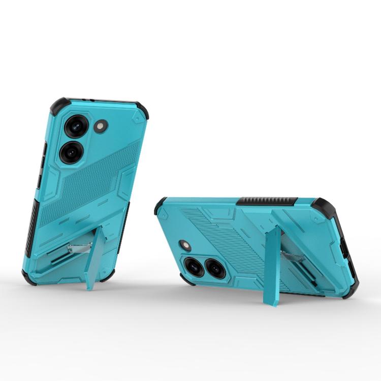 For Redmi Turbo 5 5G / Poco X8 Pro 5G Punk Armor 2 in 1 PC + TPU Phone Case with Holder