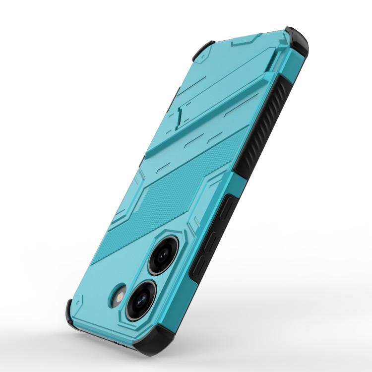 For Redmi Turbo 5 5G / Poco X8 Pro 5G Punk Armor 2 in 1 PC + TPU Phone Case with Holder