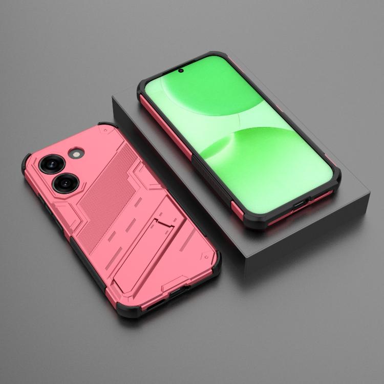For Redmi Turbo 5 5G / Poco X8 Pro 5G Punk Armor 2 in 1 PC + TPU Phone Case with Holder