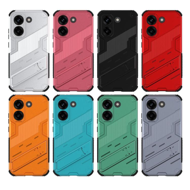 For Redmi Turbo 5 5G / Poco X8 Pro 5G Punk Armor 2 in 1 PC + TPU Phone Case with Holder