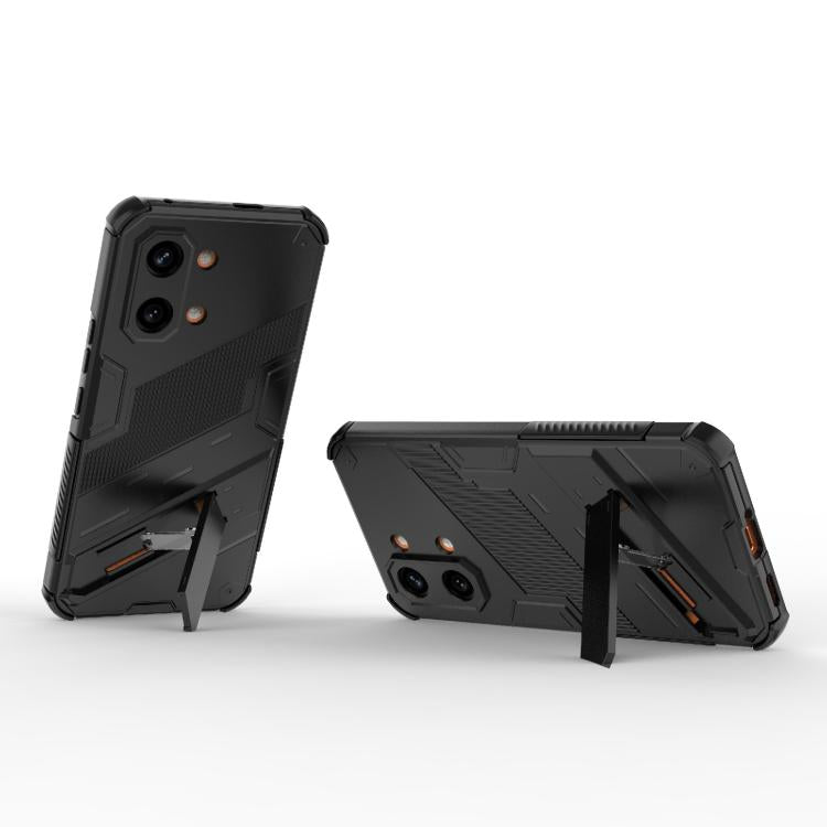 For Redmi Turbo 5 Max / Poco X8 Pro Max Punk Armor 2 in 1 PC + TPU Phone Case with Holder