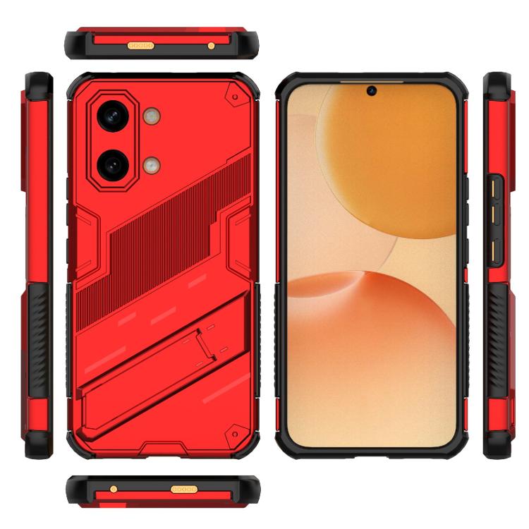 For Redmi Turbo 5 Max / Poco X8 Pro Max Punk Armor 2 in 1 PC + TPU Phone Case with Holder