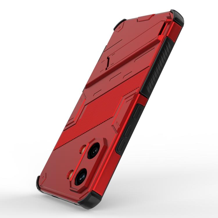 For Redmi Turbo 5 Max / Poco X8 Pro Max Punk Armor 2 in 1 PC + TPU Phone Case with Holder