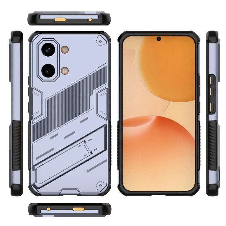 For Redmi Turbo 5 Max / Poco X8 Pro Max Punk Armor 2 in 1 PC + TPU Phone Case with Holder