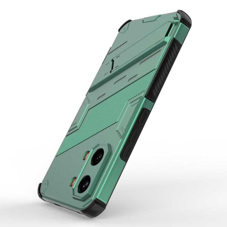 For Redmi Turbo 5 Max / Poco X8 Pro Max Punk Armor 2 in 1 PC + TPU Phone Case with Holder