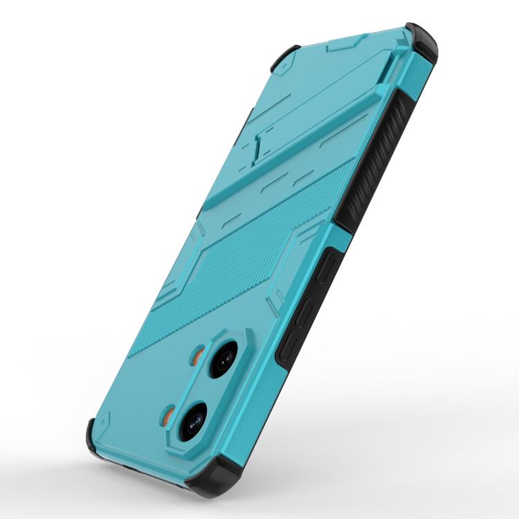 For Redmi Turbo 5 Max / Poco X8 Pro Max Punk Armor 2 in 1 PC + TPU Phone Case with Holder