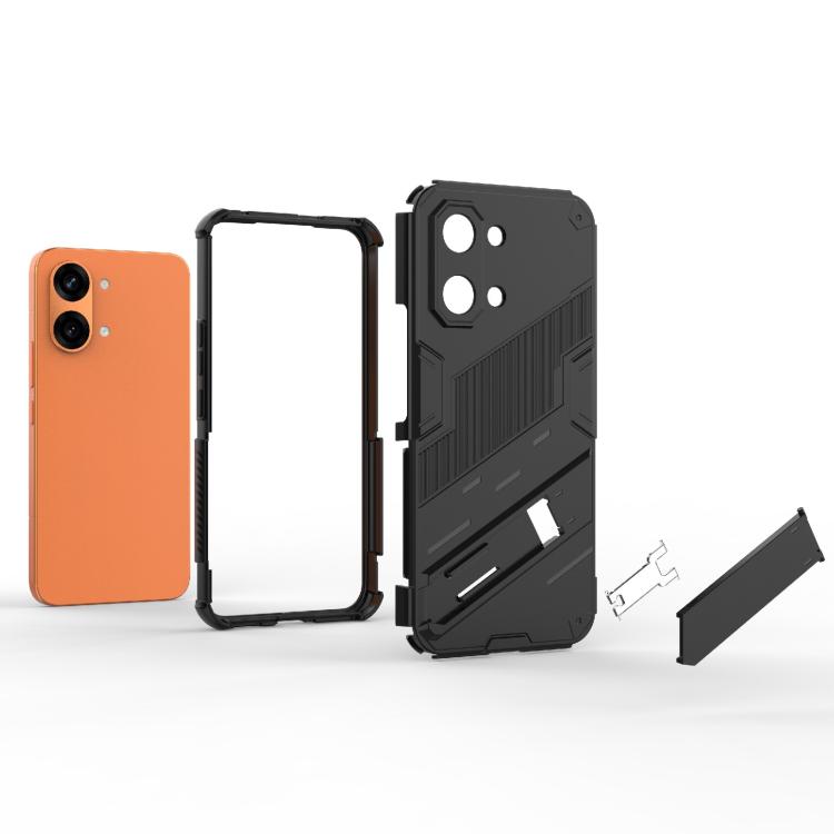 For Redmi Turbo 5 Max / Poco X8 Pro Max Punk Armor 2 in 1 PC + TPU Phone Case with Holder