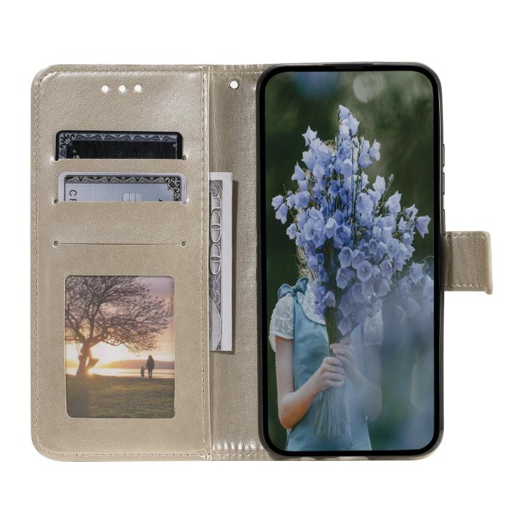 For Redmi Note 14 Pro 4G Totem Flower Embossed Leather Phone Case with Lanyard