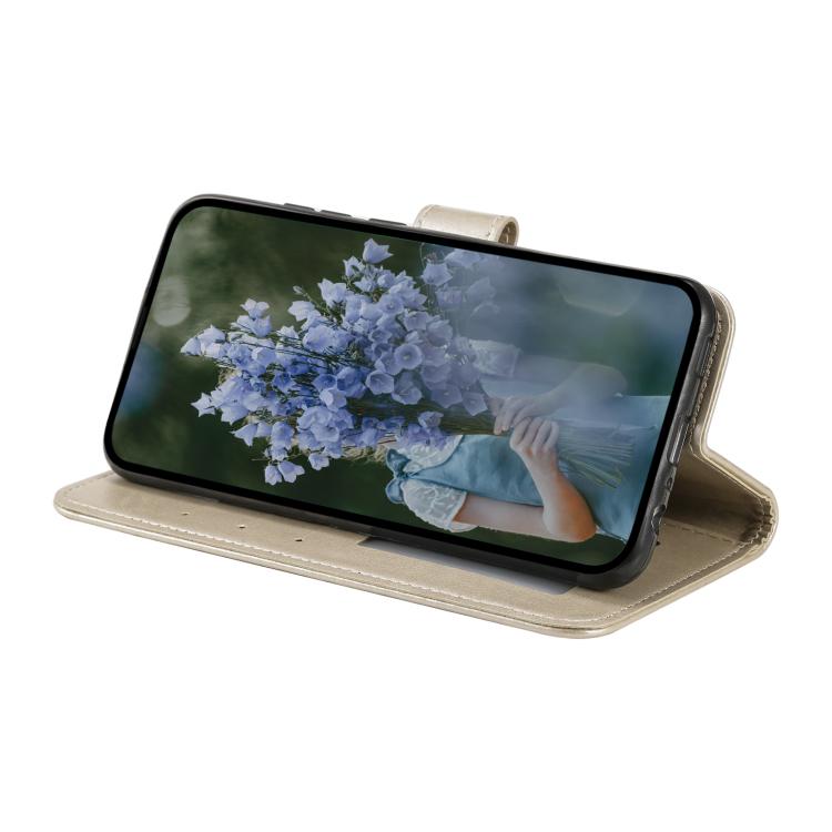For Redmi Note 14 Pro 4G Totem Flower Embossed Leather Phone Case with Lanyard