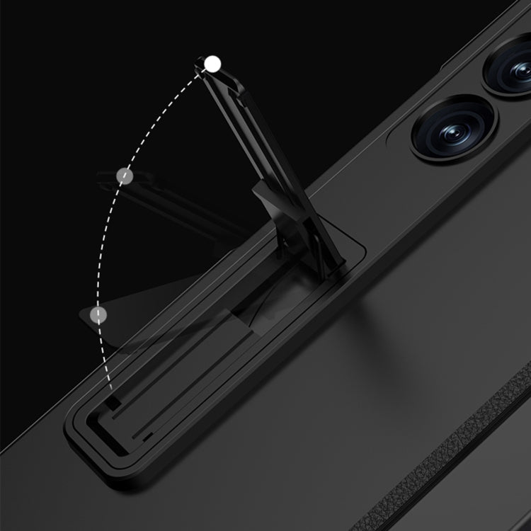 For Samsung Galaxy Z Fold6 GKK Integrated Anti Peep Full Coverage Magnetic Fold Phone Case
