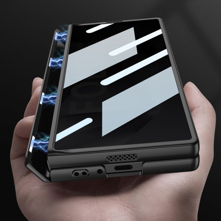 For Samsung Galaxy Z Fold6 GKK Integrated Anti Peep Full Coverage Magnetic Fold Phone Case