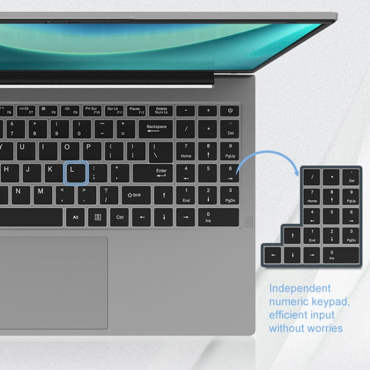 Jumper EZbook X8 15.6 inch Laptop, 16GB+512GB, Windows 11 Intel Alder Lake i5-12450H Octa Core - Grey