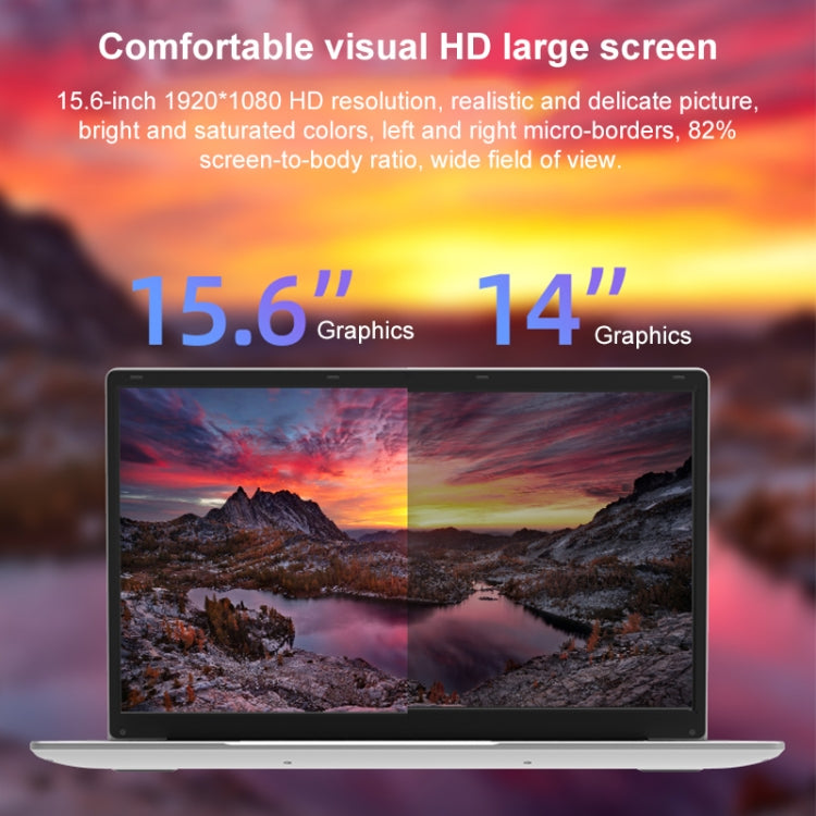 Jumper EZbook S7 15.6 inch Laptop, 16GB+512GB, Windows 11 Intel Alder Lake N95 Quad Core - Grey