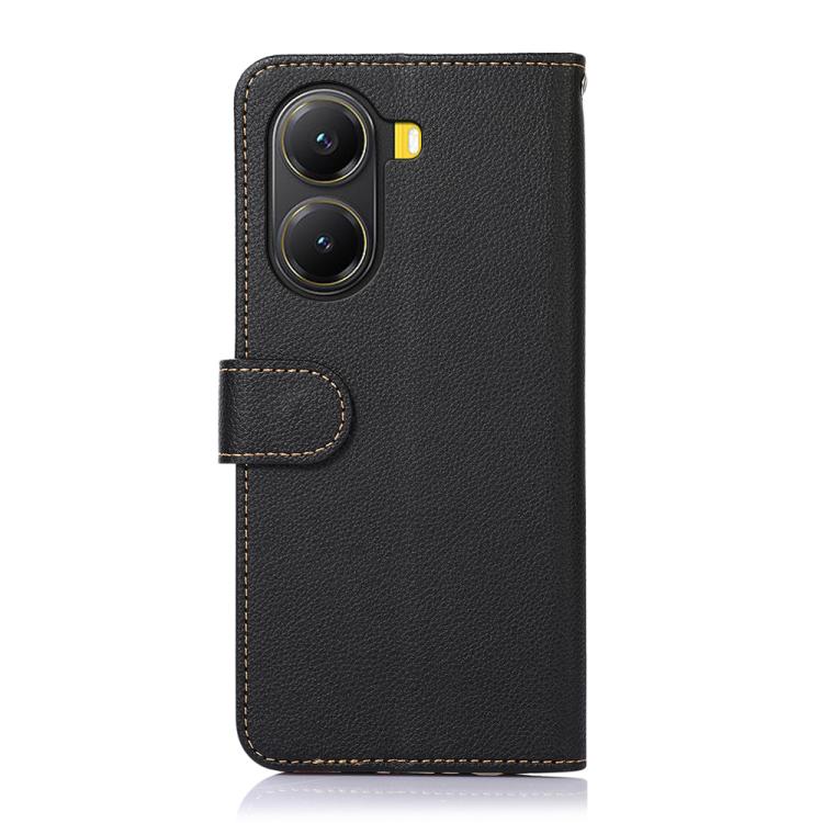For Redmi Turbo 4 KHAZNEH Litchi Texture Leather RFID Phone Case