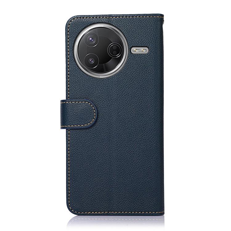 For Redmi K80 / K80 Pro KHAZNEH Litchi Texture Leather RFID Phone Case