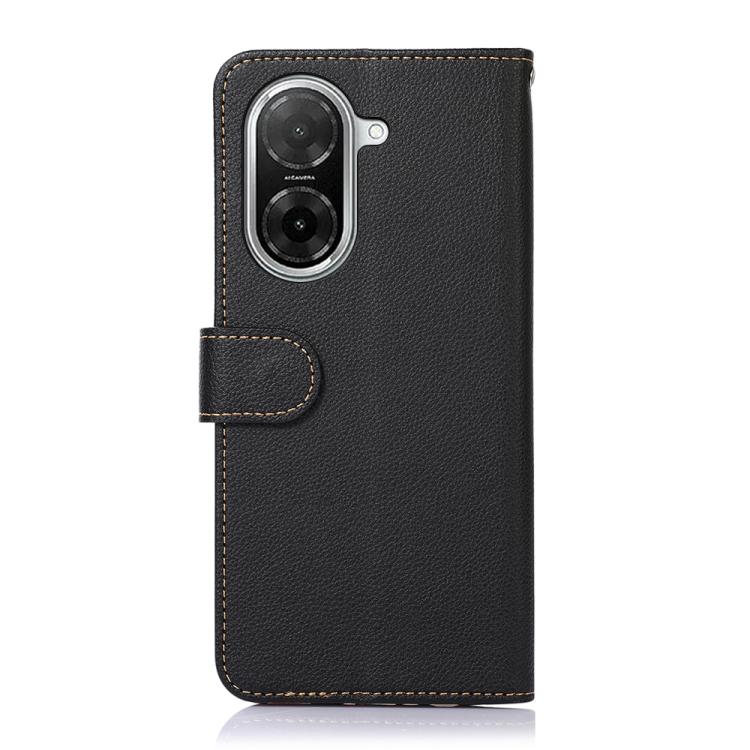 For Redmi A5 4G 173.3mm KHAZNEH Litchi Texture Leather RFID Phone Case