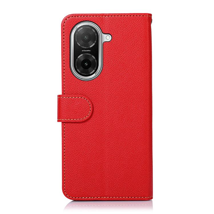 For Redmi A5 4G 173.3mm KHAZNEH Litchi Texture Leather RFID Phone Case