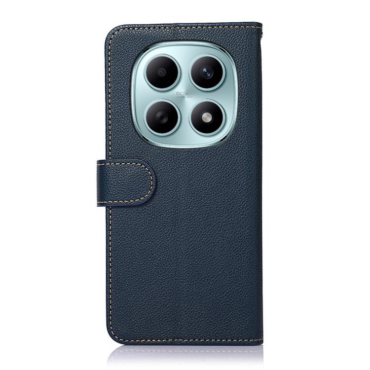 For Redmi Note 15 5G Global 164mm KHAZNEH Litchi Texture Leather RFID Phone Case