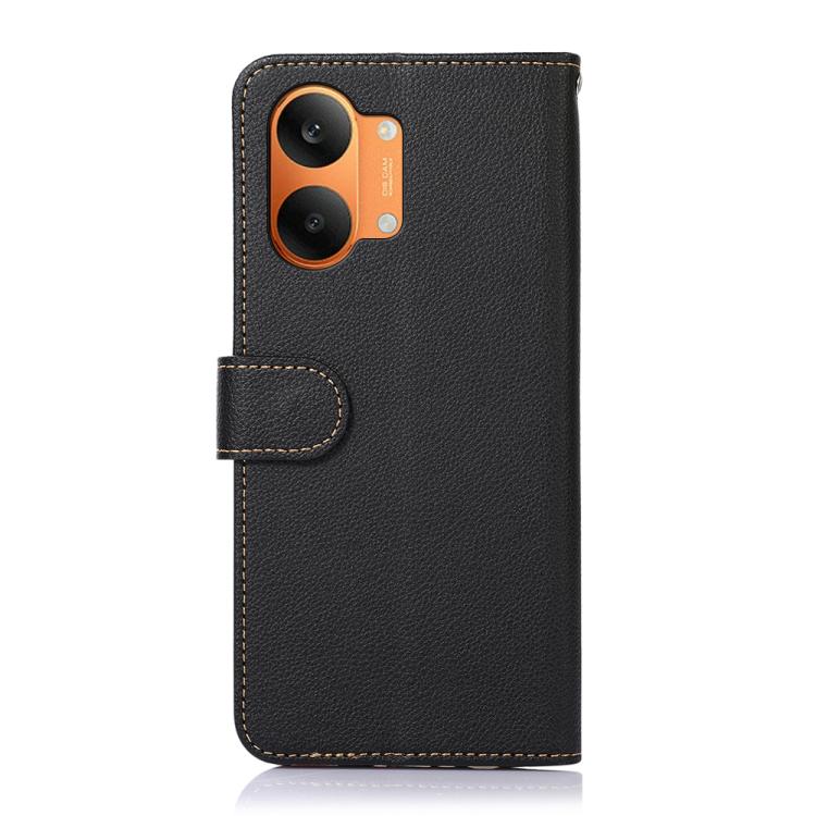 For Redmi Turbo 5 Max / Poco X8 Pro Max KHAZNEH Litchi Texture Leather RFID Phone Case