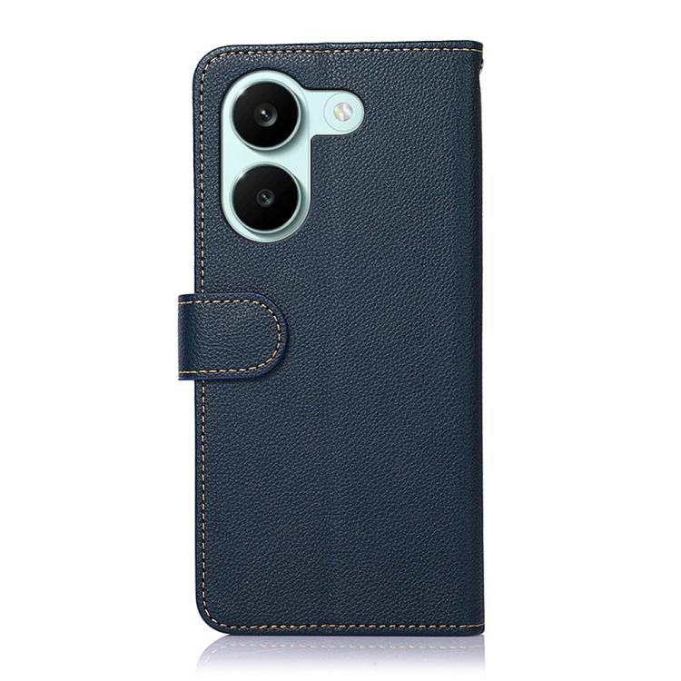 For Redmi Turbo 5 5G / Poco X8 Pro 5G KHAZNEH Litchi Texture Leather RFID Phone Case
