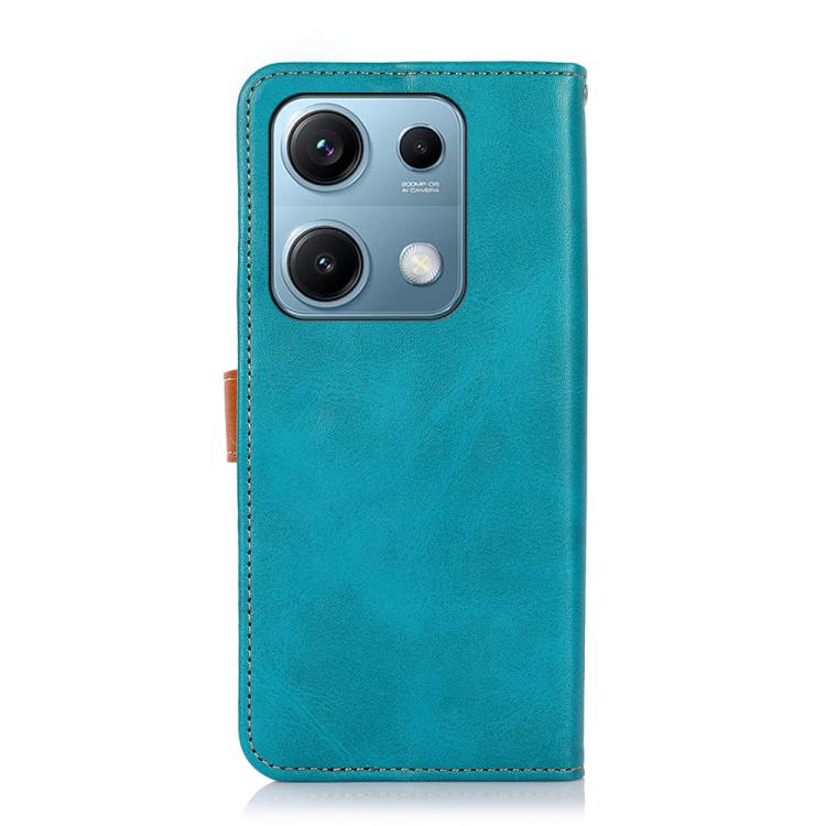 For Redmi Note 14S 4G KHAZNEH Cowhide Texture Flip Leather Phone Case