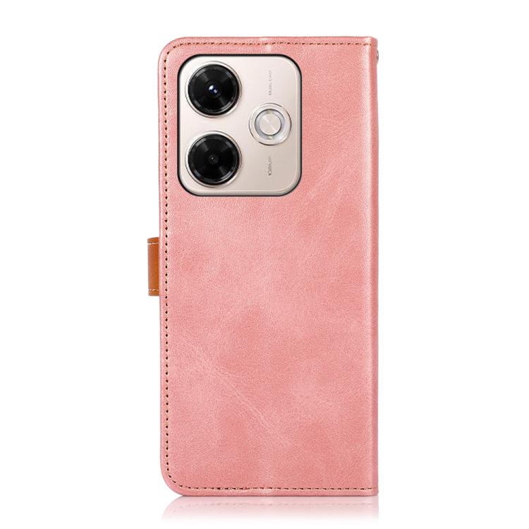 For Redmi 13X KHAZNEH Cowhide Texture Flip Leather Phone Case