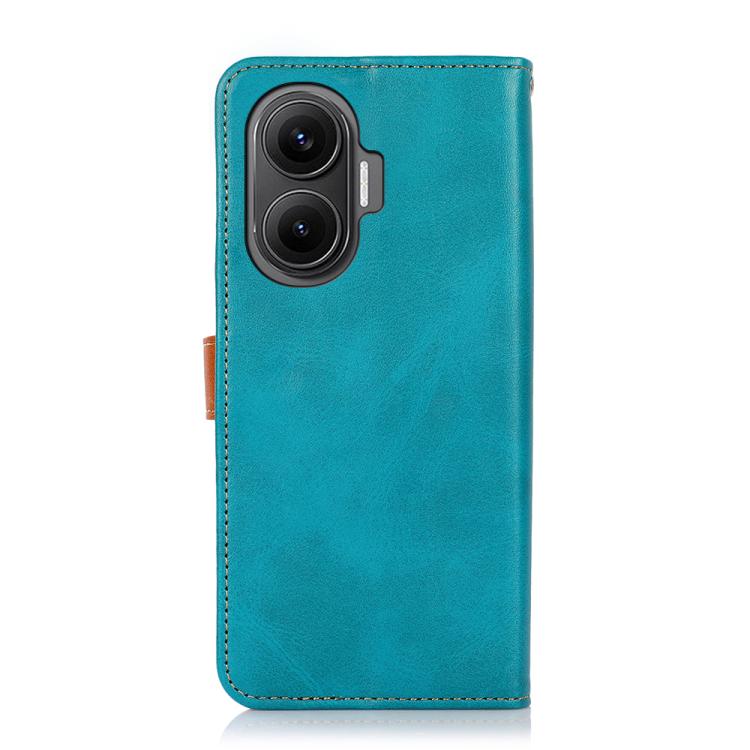 For Redmi Turbo 4 Pro KHAZNEH Cowhide Texture Flip Leather Phone Case
