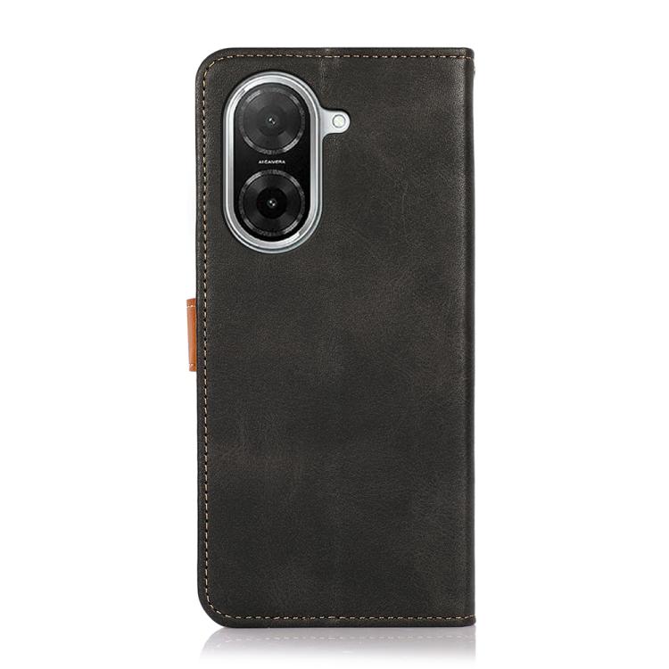 For Redmi A5 4G 171.7mm / Poco C71 KHAZNEH Cowhide Texture Flip Leather Phone Case
